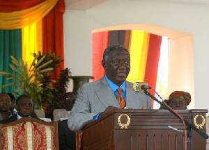 Who told Kufuor about the coup?